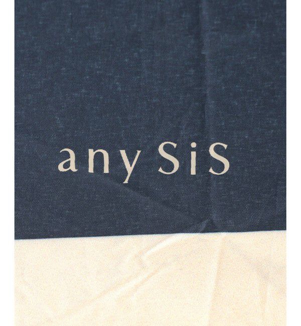 any SiS「【晴雨兼用/UVカット・遮光】バイカラーライト 折りたたみ傘」|傘|