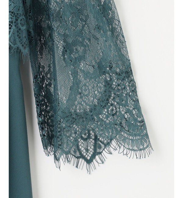 any SiS「【洗える】レーシーケープ ドレス」|ドレス|