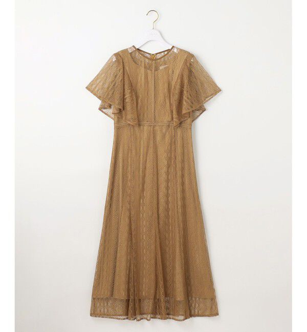 ANY SIS「【洗える】ストライプレーシー ドレス」|ドレス|