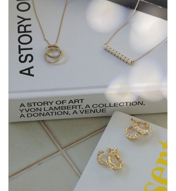 ANY SIS「2連フープ イヤリング」|イヤリング|