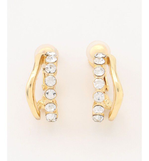 ANY SIS「2連フープ イヤリング」|イヤリング|