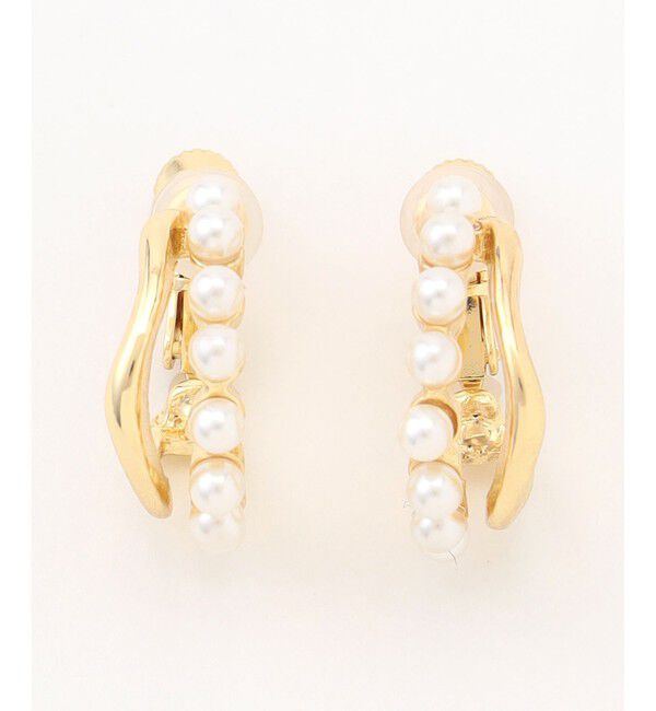 ANY SIS「2連フープ イヤリング」|イヤリング|