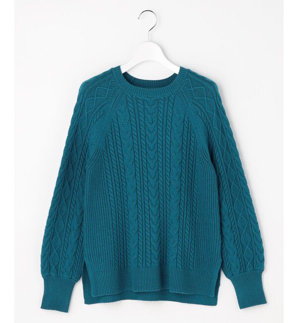 ANY SIS「ケーブル ニット プルオーバー」|ニット・セーター|