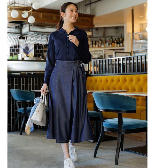 ANY SIS「【WEB・一部店舗限定】大判チェーン スカーフ」|バンダナ・スカーフ|