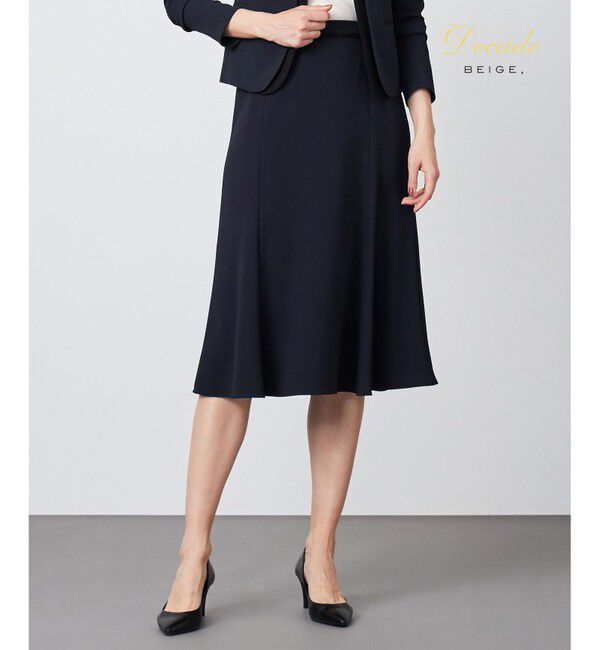 BEIGE,「CINDY / フレアスカート」|スカート|Navy&times;Black