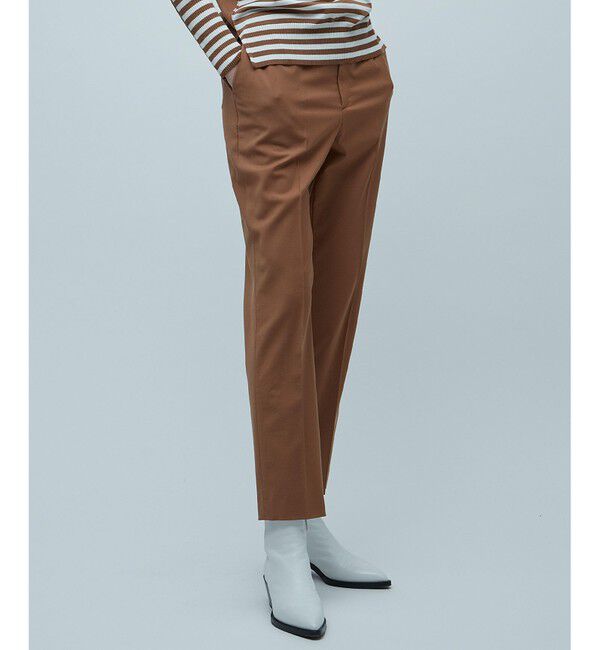 BEIGE,「MINIMES / クロップドパンツ」|スラックス|Camel