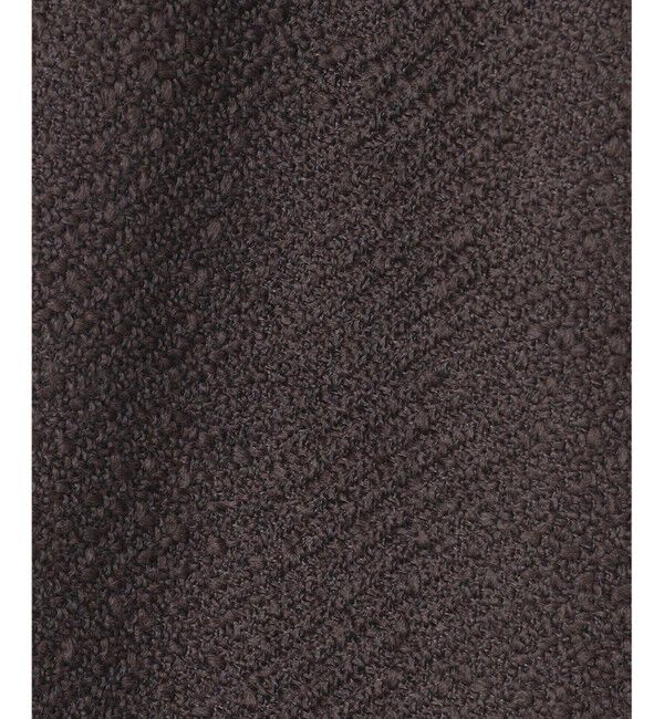 BEIGE,「MULLIN / ウールツイードフロントベントスカート」|スカート|