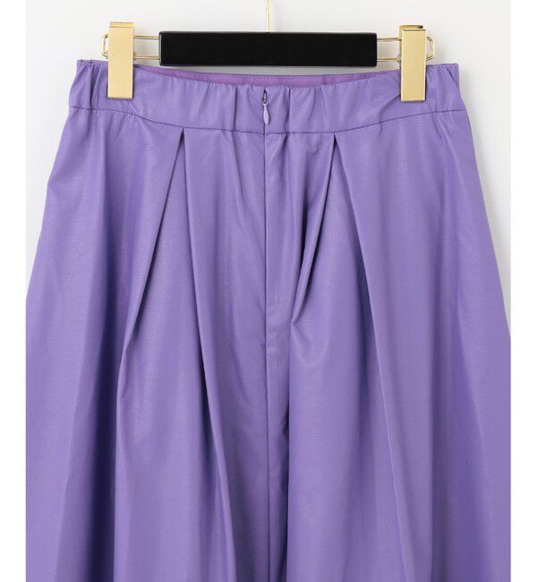 Grace Class「フェイクレザータックスカート」|スカート|