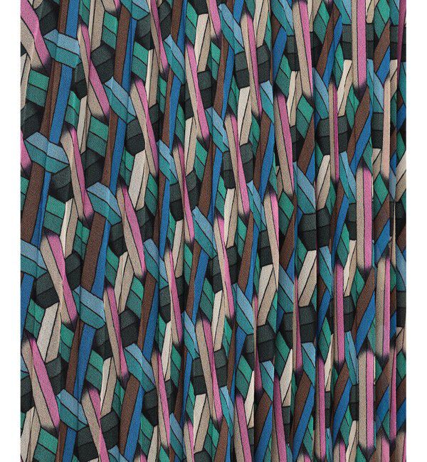  「キカプリントプリーツスカート」|スカート|