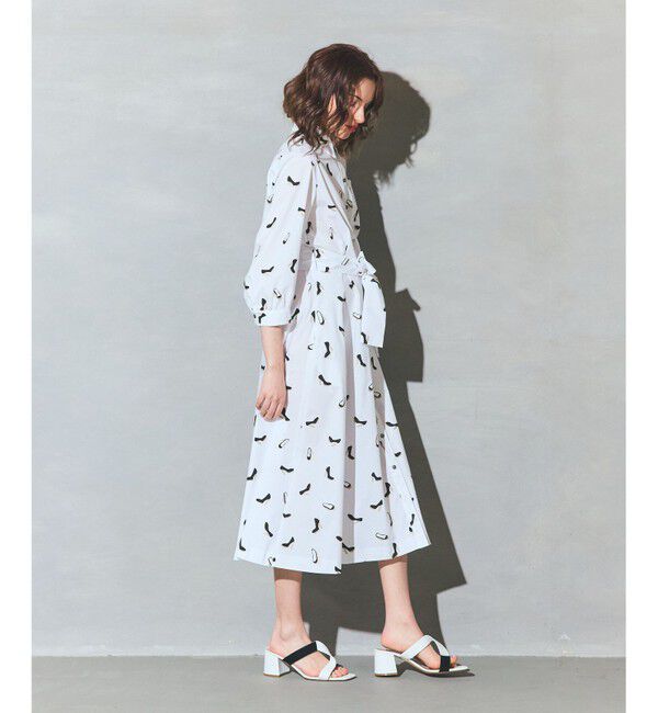 Grace Class「ヒールプリントシャツドレス」|ワンピース|