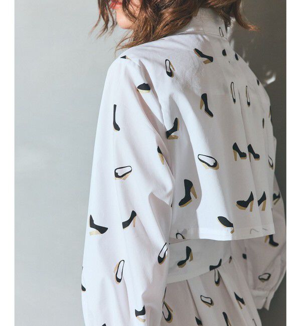 Grace Class「ヒールプリントシャツドレス」|ワンピース|