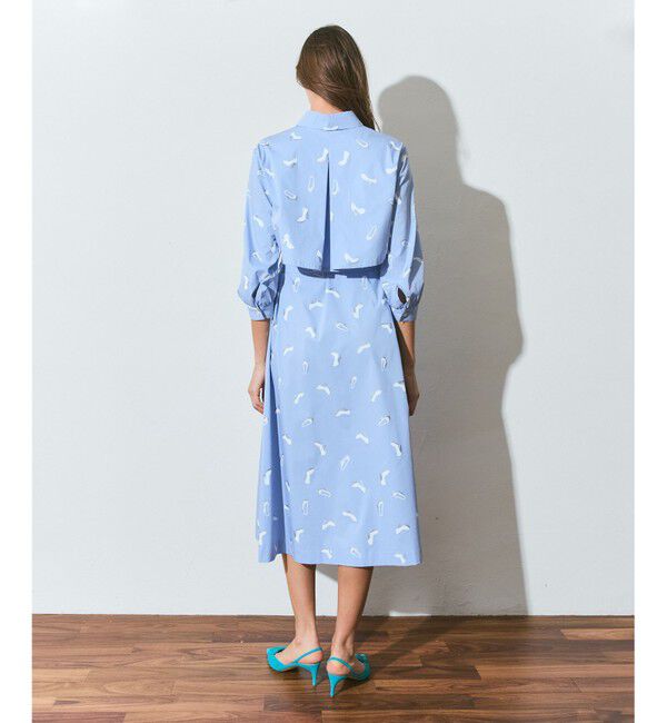 Grace Class「ヒールプリントシャツドレス」|ワンピース|