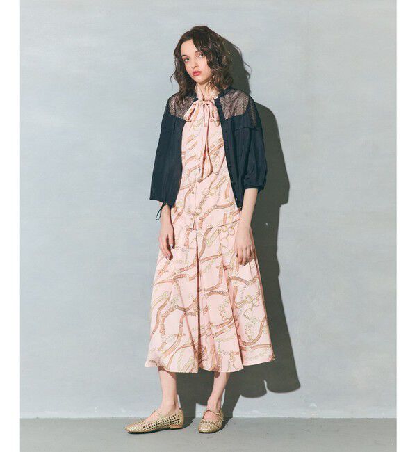 Grace Class「チェーンプリントタックキュロット」|スカート|