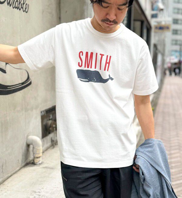 NOLLEY'S goodman「【BARNS OUTFITTERS】別注タフネックT SMITH 25SS」|Tシャツ・カットソー|