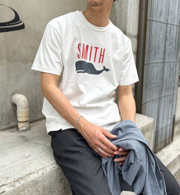 NOLLEY'S goodman「【BARNS OUTFITTERS】別注タフネックT SMITH 25SS」|Tシャツ・カットソー|