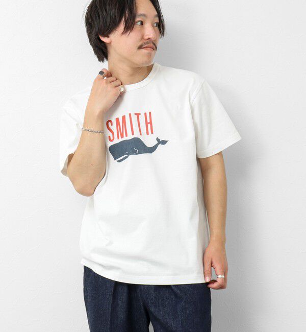 NOLLEY'S goodman「【BARNS OUTFITTERS】別注タフネックT SMITH 25SS」|Tシャツ・カットソー|