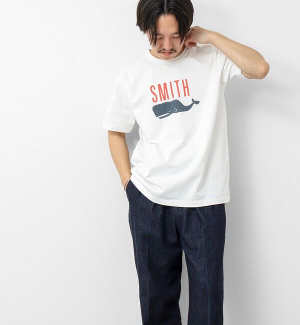 NOLLEY'S goodman「【BARNS OUTFITTERS】別注タフネックT SMITH 25SS」|Tシャツ・カットソー|