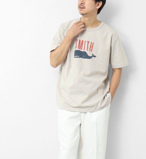 NOLLEY'S goodman「【BARNS OUTFITTERS】別注タフネックT SMITH 25SS」|Tシャツ・カットソー|