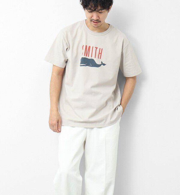 NOLLEY'S goodman「【BARNS OUTFITTERS】別注タフネックT SMITH 25SS」|Tシャツ・カットソー|