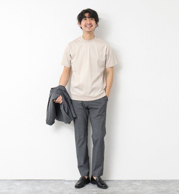 NOLLEY'S goodman「《ビジカジ対応》シルケットスムースドレスTシャツ 25SS」|Tシャツ・カットソー|