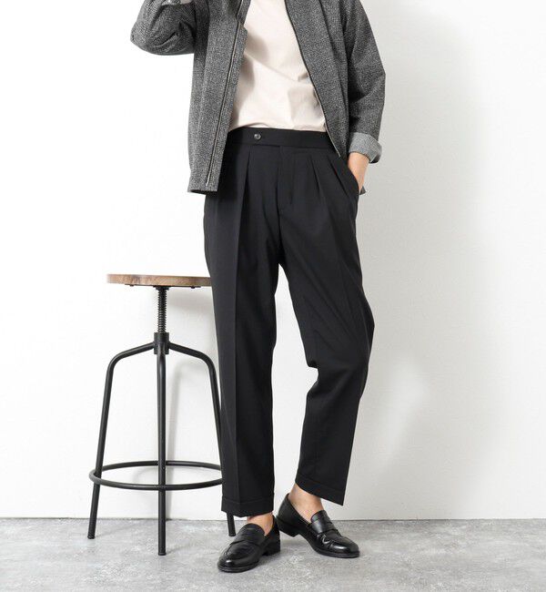 WORK ABOUT「NSN アジャスター付2タックスラックス 25SS」|スラックス|