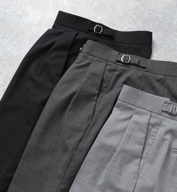 WORK ABOUT「NSN アジャスター付2タックスラックス 25SS」|スラックス|