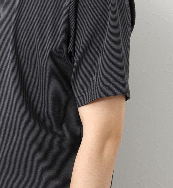 NOLLEY'S goodman「《ビジカジ対応》セミシルケットスムース ボーダードレスTシャツ 25SS」|Tシャツ・カットソー|