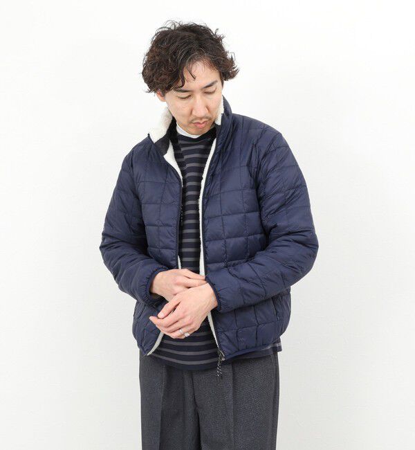 NOLLEY'S goodman「【TAION/タイオン】DOWN&times;BOA REVERSIBLE HI NECK JKT 25AW」|ダウン|