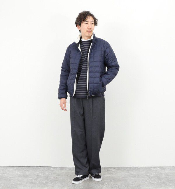NOLLEY'S goodman「【TAION/タイオン】DOWN&times;BOA REVERSIBLE HI NECK JKT 25AW」|ダウン|