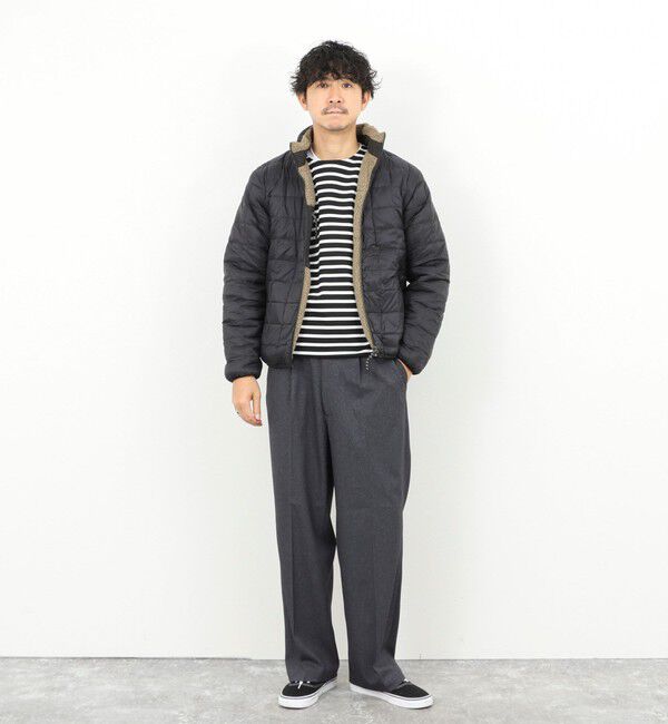 NOLLEY'S goodman「【TAION/タイオン】DOWN&times;BOA REVERSIBLE HI NECK JKT 25AW」|ダウン|