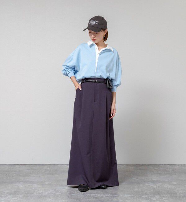 MAQWEL「【新色追加】【MAQWEL/マクウェル】ウォッシャブルBIGラガーシャツ」|シャツ・ブラウス|