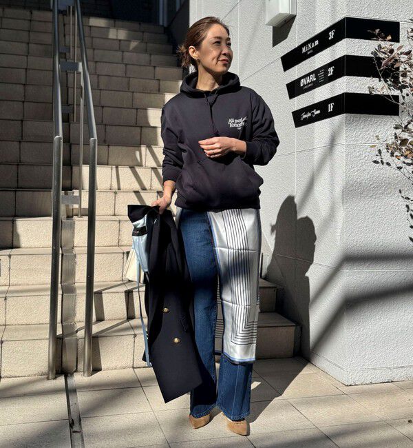 NOLLEY'S sophi「シルクプリントスカーフ88」|バンダナ・スカーフ|