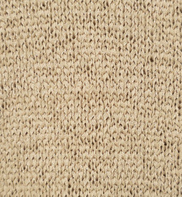 Rie Miller「《手洗い可能》テープヤーンZIP UPカーディガン」|カーディガン|