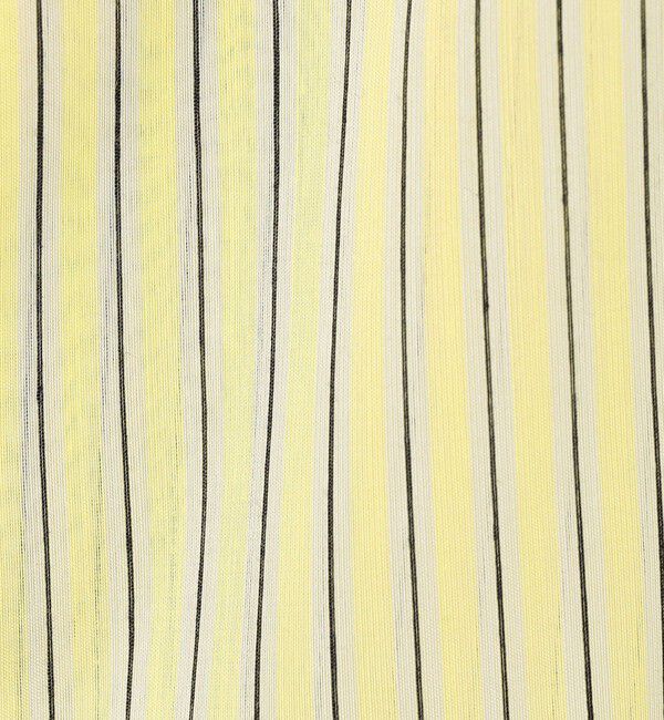 NOLLEY'S sophi「ウォッシャブルMARSALAシアーストライプ3WAYシャツ」|シャツ・ブラウス|