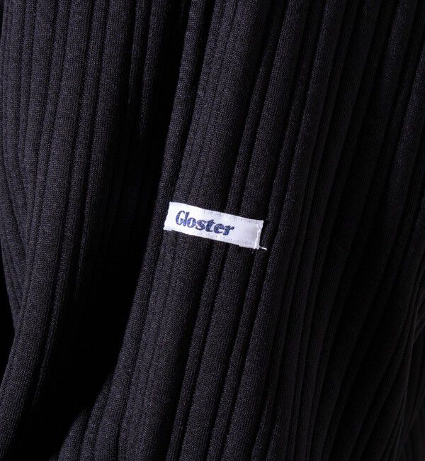 GLOSTER「【GLOSTER/グロスター】ストライプ キルティング  プルオーバーパーカー フーディ 」|パーカー|