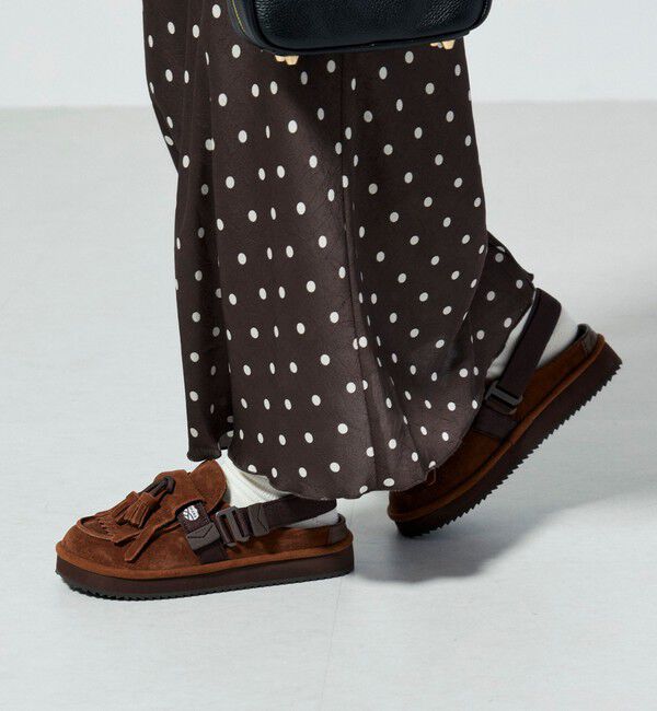 fredy emue「【SHAKA/シャカ】 MOC MULE TASSEL SUEDE」|その他|ブラウン