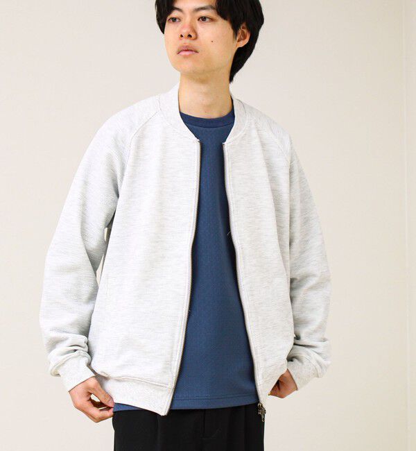 GLOSTER「【きれいめに使える】フクレジャガード MA1カーデ」|カーディガン|