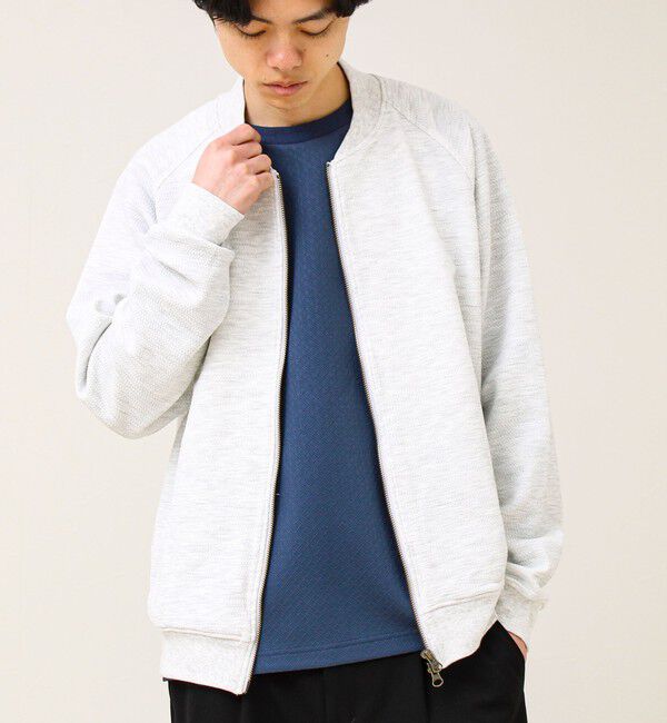 GLOSTER「【きれいめに使える】フクレジャガード MA1カーデ」|カーディガン|