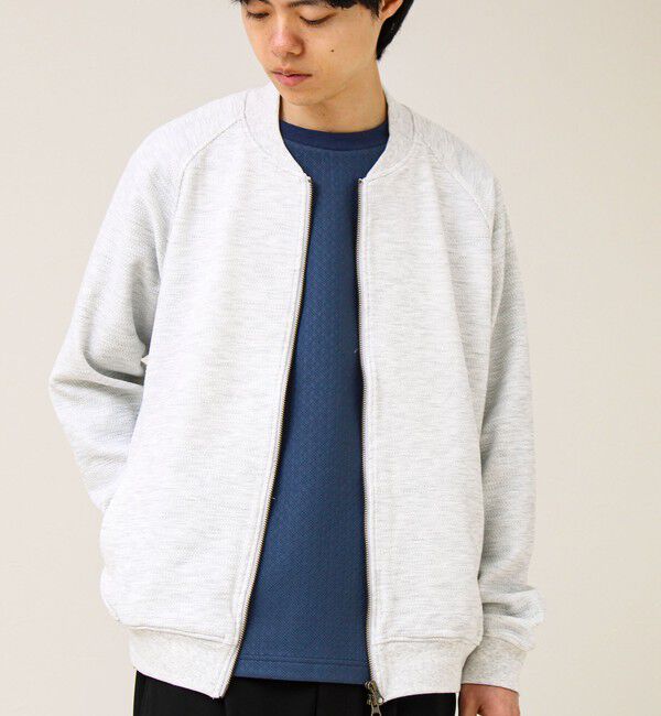 GLOSTER「【きれいめに使える】フクレジャガード MA1カーデ」|カーディガン|