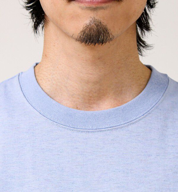 GLOSTER「【BOY刺繍】裏グラデーション ワンポイント半袖Tシャツ」|Tシャツ・カットソー|