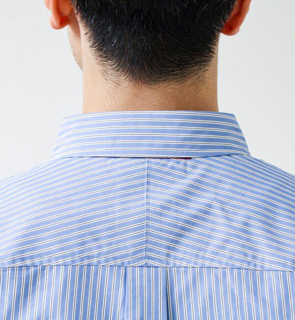 GLOSTER「【BOY ASTLAD刺繍】ボタンダウンシャツ ストライプ/チェック」|シャツ・ブラウス|