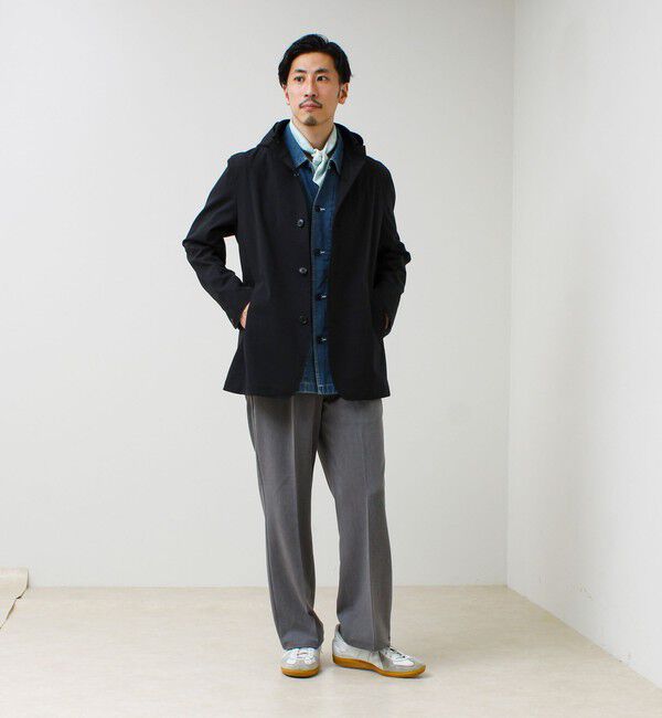 GLOSTER「【GLOSTER名品アウター】スタンドフードブルゾン」|ブルゾン・スタジャン|