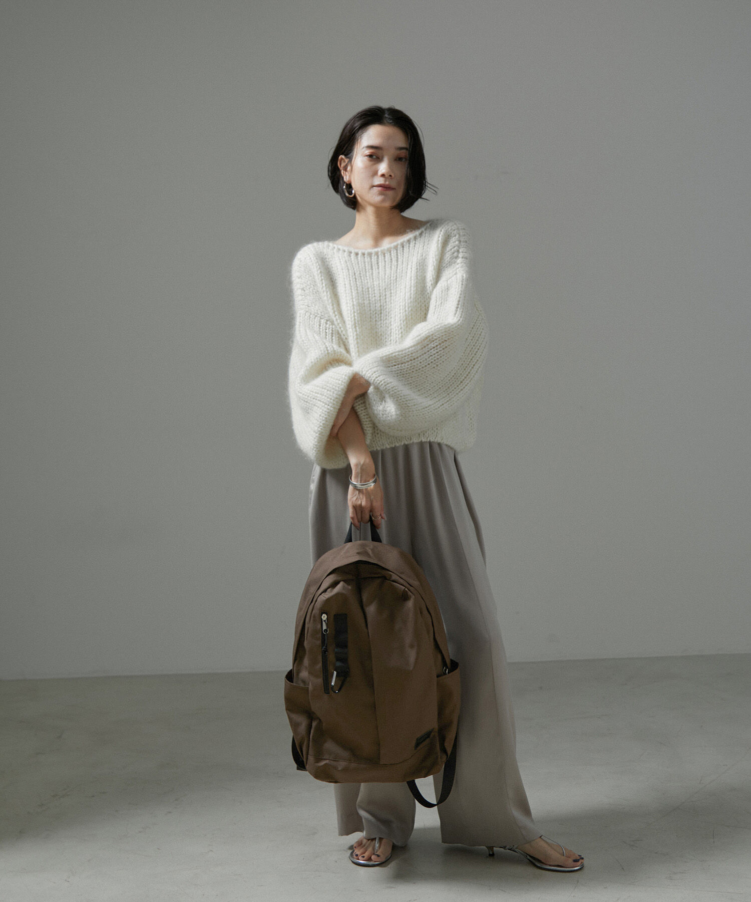 SALON adam et rope'「[新色追加！]【WEB限定】[ショルダーバッグ付き・ユニセックスで使える・軽量]マザーズリュック3」|リュック|