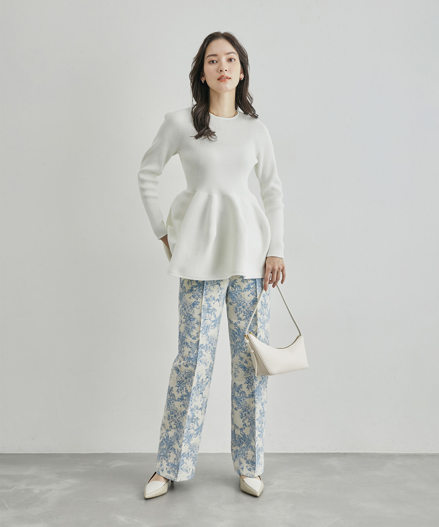 ROPE「アシンメトリーセイルフォルムバッグ」|ハンドバッグ|