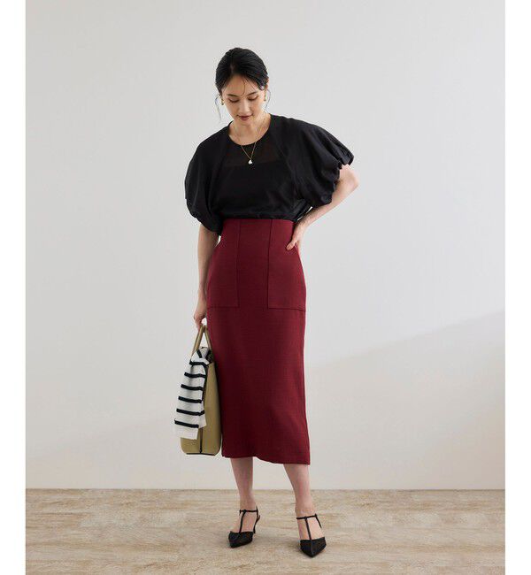 ROPE「【洗える】コットンシルクブラウス/セットアップ対応」|シャツ・ブラウス|