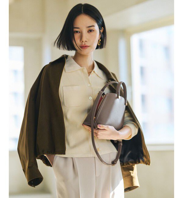 ROPE「【E'POR】Y BAG Mini/超軽量・26SS」|ハンドバッグ|ブラウン(20)