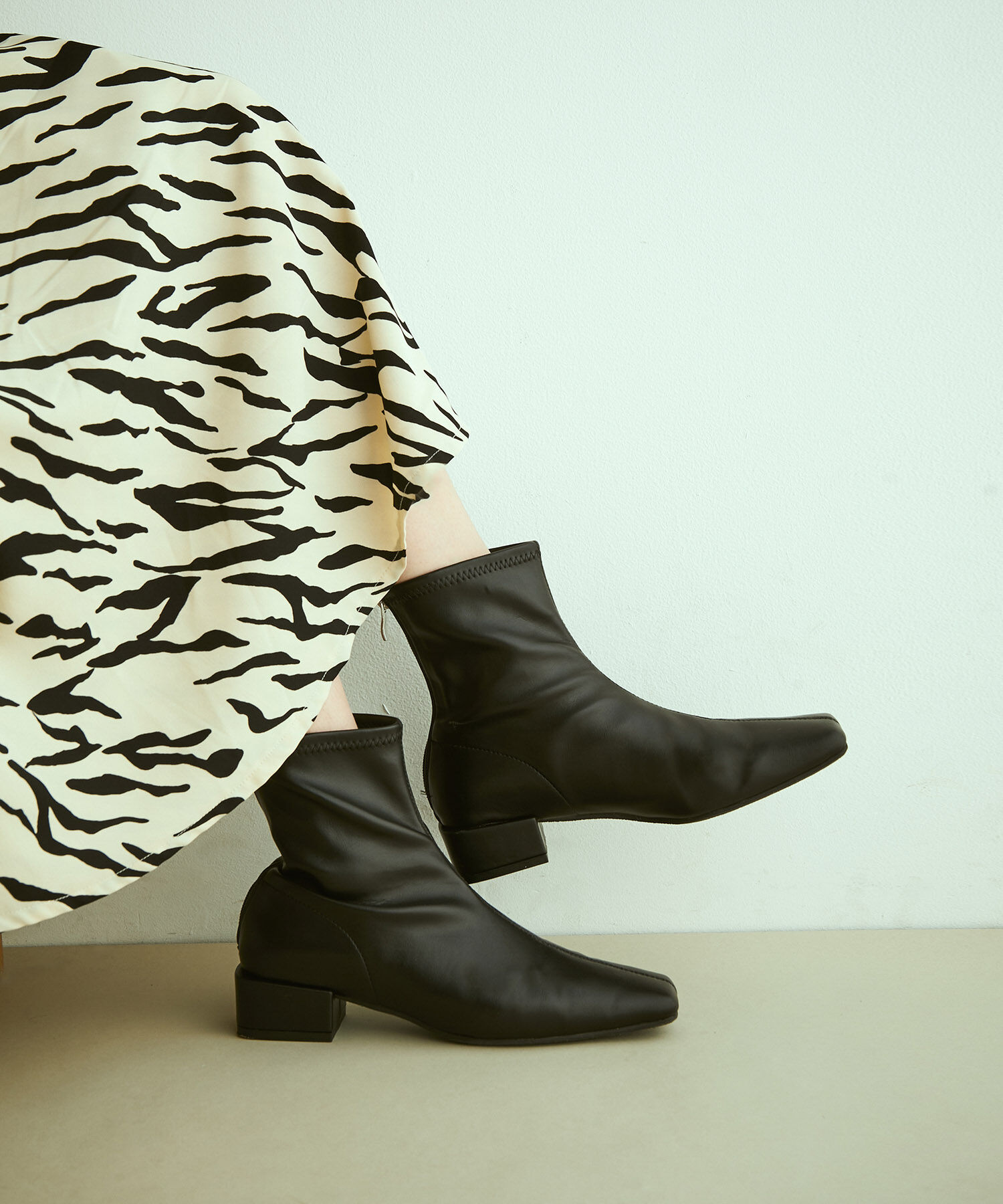 Juze「足にフィット！ローヒールショートブーツ」|その他|