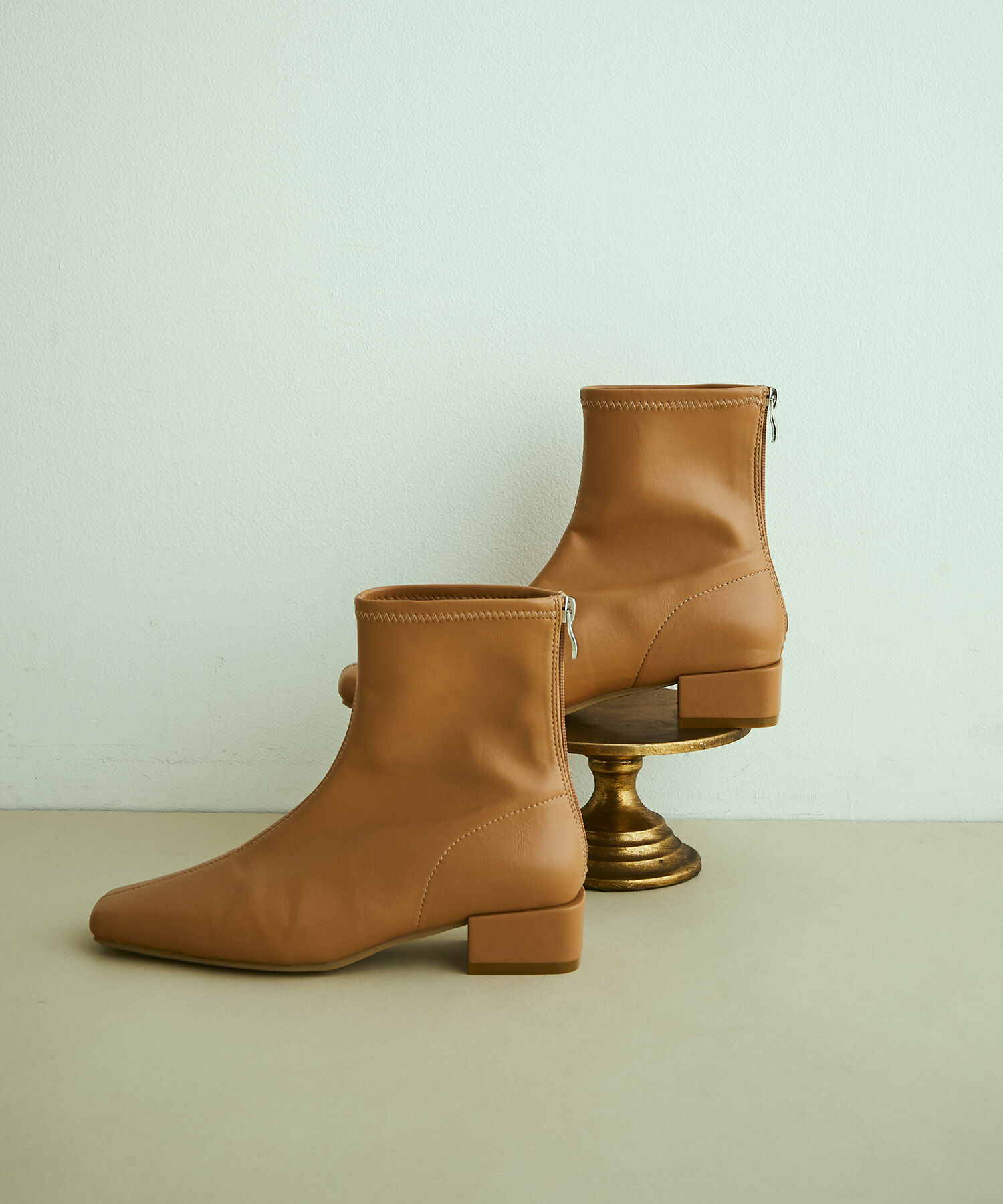 Juze「足にフィット！ローヒールショートブーツ」|その他|