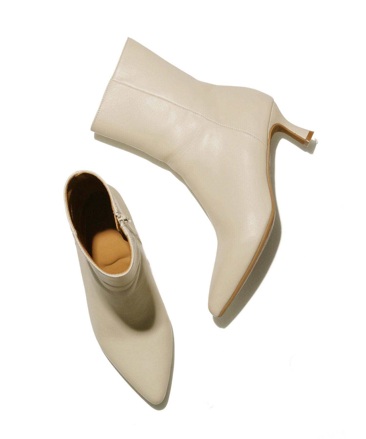 Juze「【生活防水・抗菌防臭】リサイクルレザーポインテッドミドルブーツ【sustainable】」|その他|