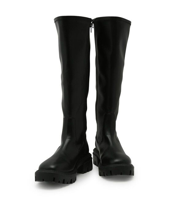 VIS「ボリュームソールストレッチロングブーツ」|ロングブーツ|